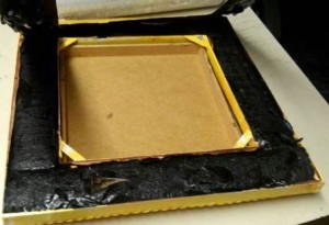 Fueron asegurados 24 paquetes de marihuana en total