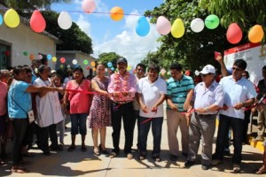 La obra tiene seis metros de ancho y una longitud de 150 metros