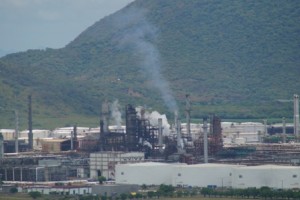 Incendio en planta de pemex