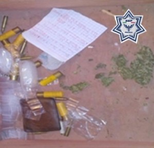 Aseguran cartuchos de diversos calibres, entre ellos de AR-15, 5.56 mm