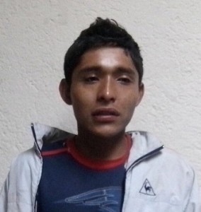 Ángel Jaime Castellanos Calvo, acusado del presunto delito de robo