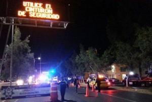 Los operativos se instalaron en la avenida Símbolos Patrios y en la Carretera Federal 190