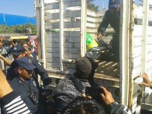 Decomisan siete toneladas de pirotécnia