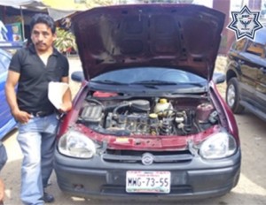 El hecho ocurrió alrededor de las 09:00 horas