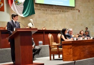 Alberto Vargas Varela, secretario de Administración, al comparecer ante diputados
