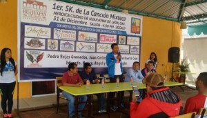 Carrera atlética en Huajuapan
