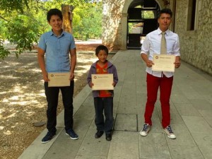 Miguel Ángel Pérez Ruiz, Juan Emmanuel Arenas Pérez y Williams López Martínez