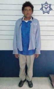 Víctor Hugo Tapia  Santos, detenido con un arma de fuego