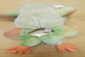 La figura de rana habría tenido como destino la Unión Americana.