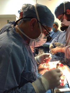 La histórica donación benefició a cinco pacientes.