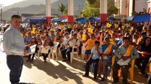 Estefan Garfias aseveró que Oaxaca tiene un reto y un propósito; cambiar las formas de hacer política.