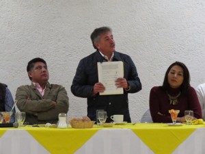 Precandidato a la gubernatura