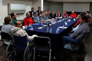 Se reúnen con funcionarios de la CNDH