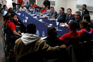 Hicieron saber de agresiones violentas de grupos de provocadores, hombres y mujeres