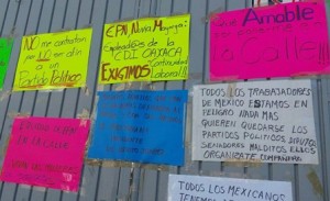 Exigen respeto a derechos laborales