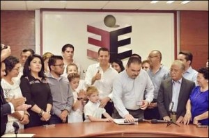 Candidato del PRI-PVEM-Panal