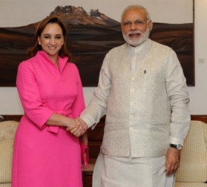 Intercambiaron impresiones sobre el enorme potencial de ambas economías.