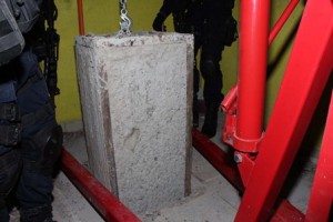 Aplican orden de cateo en el predio utilizado como restaurante.