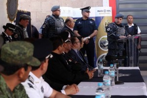 Elementos de la División de Gendarmería