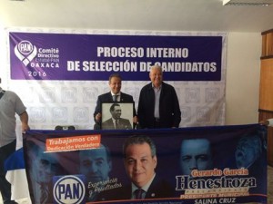 Precandidato a la alcaldía de Salina Cruz