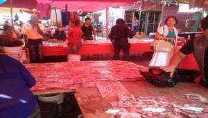 Los productos afectos quedaron a disposición de la Fiscal de la Federación.