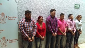 Siete presuntos delincuentes detenidos