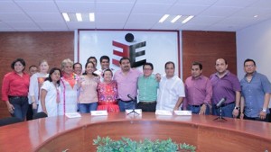 Solicitan candidaturas comúnes con el PVEM y PES