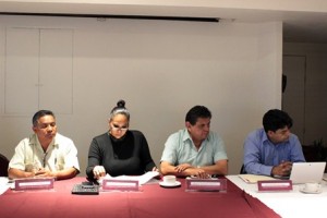 Se abordaron diversos temas del proceso electoral .