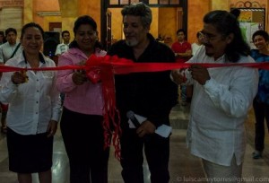 Desde el pasado 13 de abril se exhibe en la sala de la Pinacoteca del Palacio Municipal.