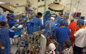 Dona corazón e hígado