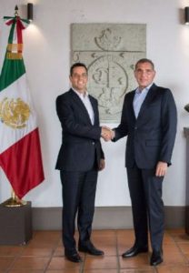 Gobernadores constitucional y electo