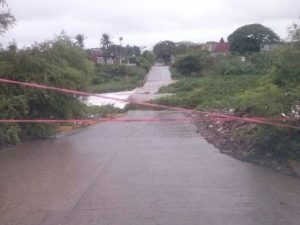 Aumentó el cauce del Río las Nutrias