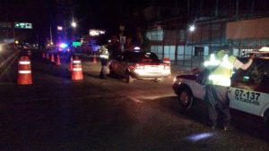 Operativo Preventivo Alcoholímetro