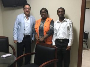 Damnificados del huracán Matthew