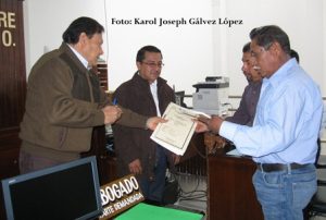 Entregó el magistrado José Martín López Zamora