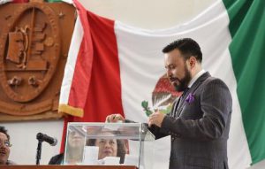 Jesús Romero López, coordinador de la Fraccion Parlamentaria del PT.