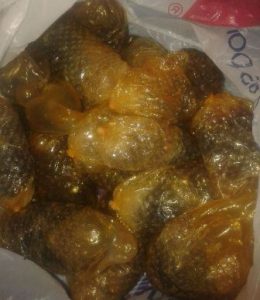 Ingirieron cápsulas con droga