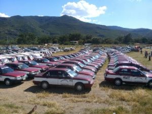 El filtro se realizó en el crucero de Trinidad de Viguera, agencia del municipio de Oaxaca de Juárez.