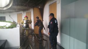 Sólo se reportaron daños materiales