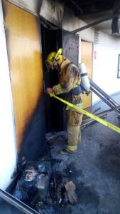 A las 14:45 horas, el siniestro fue controlado.