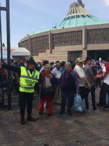 Operativo en la Basílica de Guadalupe