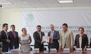 Lo recibé la LXIII Legislatura de Oaxaca