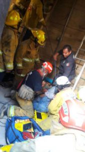 Se encontraban en una cisterna