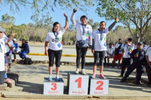 María Eugenia Pérez ganó el primer lugar en la primer categoría femenil.