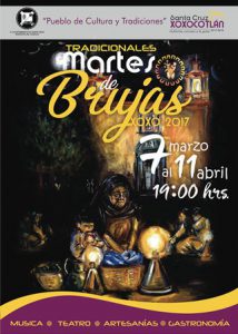 El origen de los Martes de Brujas data de la época colonial, cuando el fraile Domingo de Santa María, impulsó la edificación del Templo Católico local.