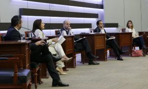 En la primera sesión se abordó el tema “Los claro oscuros de la Reforma Electoral de 2014”.