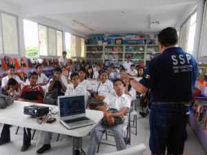 Talleres y pláticas sobre prevención del delito