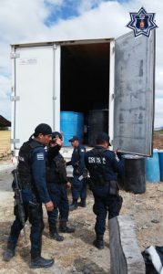 Detenidos Natanael RG; Eduardo VT; Uriel C; Juan LF; de 20, 22, 22 y 26 años de edad.
