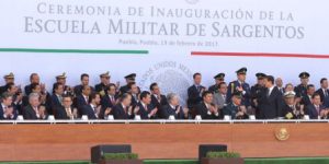 Inauguran Hospital y Escuela Militares