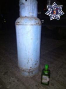 Presunto responsable de robo